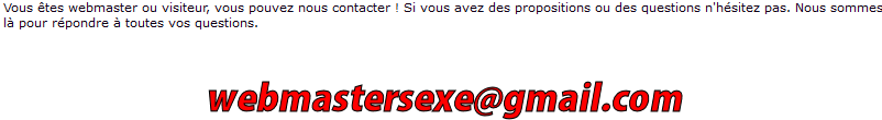 adresse mail